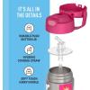 imageTHERMOS FUNTAINER Water Bottle with Straw  12 Ounce  Kids Stainless Steel Vacuum Insulated Water Bottle with Lid MinecraftPRESCHOOL MINNIE