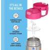 imageTHERMOS FUNTAINER Water Bottle with Straw  12 Ounce  Kids Stainless Steel Vacuum Insulated Water Bottle with Lid MinecraftPeppa Pig