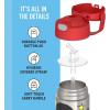 imageTHERMOS FUNTAINER Water Bottle with Straw  12 Ounce  Kids Stainless Steel Vacuum Insulated Water Bottle with Lid MinecraftRyans World