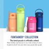 imageTHERMOS FUNTAINER Water Bottle with Straw  12 Ounce  Kids Stainless Steel Vacuum Insulated Water Bottle with Lid MinecraftScoobyDoo