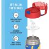 imageTHERMOS FUNTAINER Water Bottle with Straw  12 Ounce  Kids Stainless Steel Vacuum Insulated Water Bottle with Lid MinecraftSonic the Hedgehog