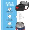 imageTHERMOS FUNTAINER Water Bottle with Straw  12 Ounce  Kids Stainless Steel Vacuum Insulated Water Bottle with Lid MinecraftSpiderMan