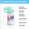 imageTHERMOS FUNTAINER Water Bottle with Straw  12 Ounce  Kids Stainless Steel Vacuum Insulated Water Bottle with Lid MinecraftStitch