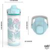 imageZak Designs Beacon Insulated Bottle Minecraft  14 oz  Durable Stainless Steel  DoubleWall Vacuum Insulation Silicone Spout ampamp PushButton LeakProof Lid  Dishwasher SafeLilo  Stitch