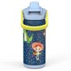 imageZak Designs Beacon Insulated Bottle Minecraft  14 oz  Durable Stainless Steel  DoubleWall Vacuum Insulation Silicone Spout ampamp PushButton LeakProof Lid  Dishwasher SafeToy Story