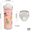 imageZak Designs Beacon Insulated Bottle Minecraft  14 oz  Durable Stainless Steel  DoubleWall Vacuum Insulation Silicone Spout ampamp PushButton LeakProof Lid  Dishwasher SafePrincess