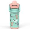 imageZak Designs Beacon Insulated Bottle Minecraft  14 oz  Durable Stainless Steel  DoubleWall Vacuum Insulation Silicone Spout ampamp PushButton LeakProof Lid  Dishwasher SafeDogs