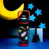 imageZak Designs Beacon Insulated Bottle Minecraft  14 oz  Durable Stainless Steel  DoubleWall Vacuum Insulation Silicone Spout ampamp PushButton LeakProof Lid  Dishwasher SafeSpaceships