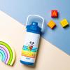 imageZak Designs Beacon Insulated Bottle Minecraft  14 oz  Durable Stainless Steel  DoubleWall Vacuum Insulation Silicone Spout ampamp PushButton LeakProof Lid  Dishwasher SafeMickey Mouse
