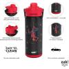 imageZak Designs Beacon Insulated Bottle Minecraft  14 oz  Durable Stainless Steel  DoubleWall Vacuum Insulation Silicone Spout ampamp PushButton LeakProof Lid  Dishwasher SafeSpiderMan Classic