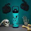 imageZak Designs Beacon Insulated Bottle Minecraft  14 oz  Durable Stainless Steel  DoubleWall Vacuum Insulation Silicone Spout ampamp PushButton LeakProof Lid  Dishwasher SafeThe Nightmare Before Christmas