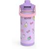 imageZak Designs Beacon Insulated Bottle Minecraft  14 oz  Durable Stainless Steel  DoubleWall Vacuum Insulation Silicone Spout ampamp PushButton LeakProof Lid  Dishwasher SafeHello Kitty