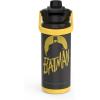 imageZak Designs Beacon Insulated Bottle Minecraft  14 oz  Durable Stainless Steel  DoubleWall Vacuum Insulation Silicone Spout ampamp PushButton LeakProof Lid  Dishwasher SafeBatman Core