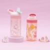 imageZak Designs Minecraft Kids Water Bottle with Straw and Built in Carrying Loop Set Made of Plastic LeakProof Water Bottle Designs CreeperPig 16 oz 2pc SetFanciful Unicorn and Happy Fruit