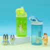 imageZak Designs Minecraft Kids Water Bottle with Straw and Built in Carrying Loop Set Made of Plastic LeakProof Water Bottle Designs CreeperPig 16 oz 2pc SetBluey  Bingo