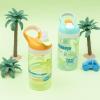 imageZak Designs Minecraft Kids Water Bottle with Straw and Built in Carrying Loop Set Made of Plastic LeakProof Water Bottle Designs CreeperPig 16 oz 2pc SetSurf Boards and Palm Trees