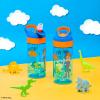 imageZak Designs Minecraft Kids Water Bottle with Straw and Built in Carrying Loop Set Made of Plastic LeakProof Water Bottle Designs CreeperPig 16 oz 2pc SetBlippi