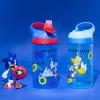 imageZak Designs Minecraft Kids Water Bottle with Straw and Built in Carrying Loop Set Made of Plastic LeakProof Water Bottle Designs CreeperPig 16 oz 2pc SetSonic