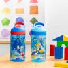 imageZak Designs Minecraft Kids Water Bottle with Straw and Built in Carrying Loop Set Made of Plastic LeakProof Water Bottle Designs CreeperPig 16 oz 2pc SetSonic