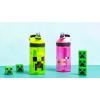 imageZak Designs Minecraft Kids Water Bottle with Straw and Built in Carrying Loop Set Made of Plastic LeakProof Water Bottle Designs CreeperPig 16 oz 2pc SetCreeperPig