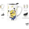 imageZak Designs Minecraft Mug Unique Ceramic Coffee Cup Set Can Coffee Mugs with Comfortable Handle for Gamer Gifts Dishwasher and Microwave Safe 115 oz 4Piece SetMinions