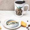 imageZak Designs Minecraft Mug Unique Ceramic Coffee Cup Set Can Coffee Mugs with Comfortable Handle for Gamer Gifts Dishwasher and Microwave Safe 115 oz 4Piece SetThe child