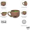 imageZak Designs Minecraft Mug Unique Ceramic Coffee Cup Set Can Coffee Mugs with Comfortable Handle for Gamer Gifts Dishwasher and Microwave Safe 115 oz 4Piece SetGroot