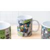 imageZak Designs Minecraft Mug Unique Ceramic Coffee Cup Set Can Coffee Mugs with Comfortable Handle for Gamer Gifts Dishwasher and Microwave Safe 115 oz 4Piece SetMinecraft