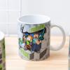 imageZak Designs Minecraft Mug Unique Ceramic Coffee Cup Set Can Coffee Mugs with Comfortable Handle for Gamer Gifts Dishwasher and Microwave Safe 115 oz 4Piece SetMinecraft