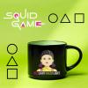 imageZak Designs Minecraft Mug Unique Ceramic Coffee Cup Set Can Coffee Mugs with Comfortable Handle for Gamer Gifts Dishwasher and Microwave Safe 115 oz 4Piece SetSquid Game Red Light Green Light