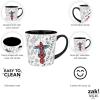 imageZak Designs Minecraft Mug Unique Ceramic Coffee Cup Set Can Coffee Mugs with Comfortable Handle for Gamer Gifts Dishwasher and Microwave Safe 115 oz 4Piece SetSpiderman