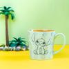 imageZak Designs Minecraft Mug Unique Ceramic Coffee Cup Set Can Coffee Mugs with Comfortable Handle for Gamer Gifts Dishwasher and Microwave Safe 115 oz 4Piece SetStitch