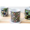 imageZak Designs Minecraft Mug Unique Ceramic Coffee Cup Set Can Coffee Mugs with Comfortable Handle for Gamer Gifts Dishwasher and Microwave Safe 115 oz 4Piece SetMinecraft