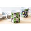 imageZak Designs Minecraft Mug Unique Ceramic Coffee Cup Set Can Coffee Mugs with Comfortable Handle for Gamer Gifts Dishwasher and Microwave Safe 115 oz 4Piece SetMinecraft