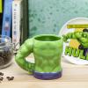 imageZak Designs Minecraft Mug Unique Ceramic Coffee Cup Set Can Coffee Mugs with Comfortable Handle for Gamer Gifts Dishwasher and Microwave Safe 115 oz 4Piece SetHulk