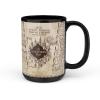imageZak Designs Minecraft Mug Unique Ceramic Coffee Cup Set Can Coffee Mugs with Comfortable Handle for Gamer Gifts Dishwasher and Microwave Safe 115 oz 4Piece SetHarry Potter Marauders Map