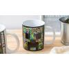 imageZak Designs Minecraft Mug Unique Ceramic Coffee Cup Set Can Coffee Mugs with Comfortable Handle for Gamer Gifts Dishwasher and Microwave Safe 115 oz 4Piece SetMinecraft
