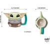 imageZak Designs Minecraft Mug Unique Ceramic Coffee Cup Set Can Coffee Mugs with Comfortable Handle for Gamer Gifts Dishwasher and Microwave Safe 115 oz 4Piece SetGrogu