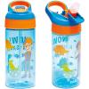 imageZak Designs Minecraft Kids Water Bottle with Straw and Built in Carrying Loop Set Made of Plastic LeakProof Water Bottle Designs CreeperPig 16 oz 2pc SetBlippi