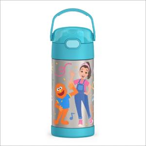imageTHERMOS FUNTAINER Water Bottle with Straw  12 Ounce  Kids Stainless Steel Vacuum Insulated Water Bottle with Lid MinecraftMs Rachel