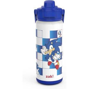 imageZak Designs Beacon Insulated Bottle Minecraft  14 oz  Durable Stainless Steel  DoubleWall Vacuum Insulation Silicone Spout ampamp PushButton LeakProof Lid  Dishwasher SafeModern Sonic