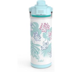 imageZak Designs Beacon Insulated Bottle Minecraft  14 oz  Durable Stainless Steel  DoubleWall Vacuum Insulation Silicone Spout ampamp PushButton LeakProof Lid  Dishwasher SafeLilo  Stitch