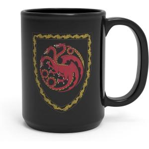 imageZak Designs Minecraft Mug Unique Ceramic Coffee Cup Set Can Coffee Mugs with Comfortable Handle for Gamer Gifts Dishwasher and Microwave Safe 115 oz 4Piece SetHouse of the Dragon