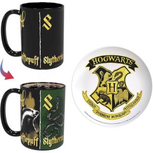 imageZak Designs Minecraft Mug Unique Ceramic Coffee Cup Set Can Coffee Mugs with Comfortable Handle for Gamer Gifts Dishwasher and Microwave Safe 115 oz 4Piece SetHarry Potter Hogwarts