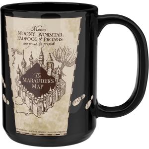 imageZak Designs Minecraft Mug Unique Ceramic Coffee Cup Set Can Coffee Mugs with Comfortable Handle for Gamer Gifts Dishwasher and Microwave Safe 115 oz 4Piece SetHarry Potter Marauders Map