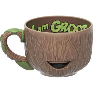 imageZak Designs Minecraft Mug Unique Ceramic Coffee Cup Set Can Coffee Mugs with Comfortable Handle for Gamer Gifts Dishwasher and Microwave Safe 115 oz 4Piece SetGroot