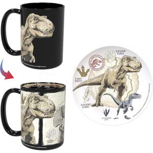 imageZak Designs Minecraft Mug Unique Ceramic Coffee Cup Set Can Coffee Mugs with Comfortable Handle for Gamer Gifts Dishwasher and Microwave Safe 115 oz 4Piece SetJurassic World Dominion