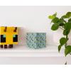 imageMinecraft Bee Pattern 4Inch Tin Storage Box Cube Organizer with Lid  Basket Container Cubby Cube Closet Organizer Home Decor Playroom Accessories  Video Game Toys Gifts And Collectibles