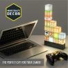 imageMinecraft Block Building Light 16 Rearrangeable Light Blocks and Bedrock Base Minecraft Bedroom Accessories Lamp Night Light