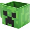 imageMinecraft Creeper Green 16 Oz Sculpted Square Ceramic Mug